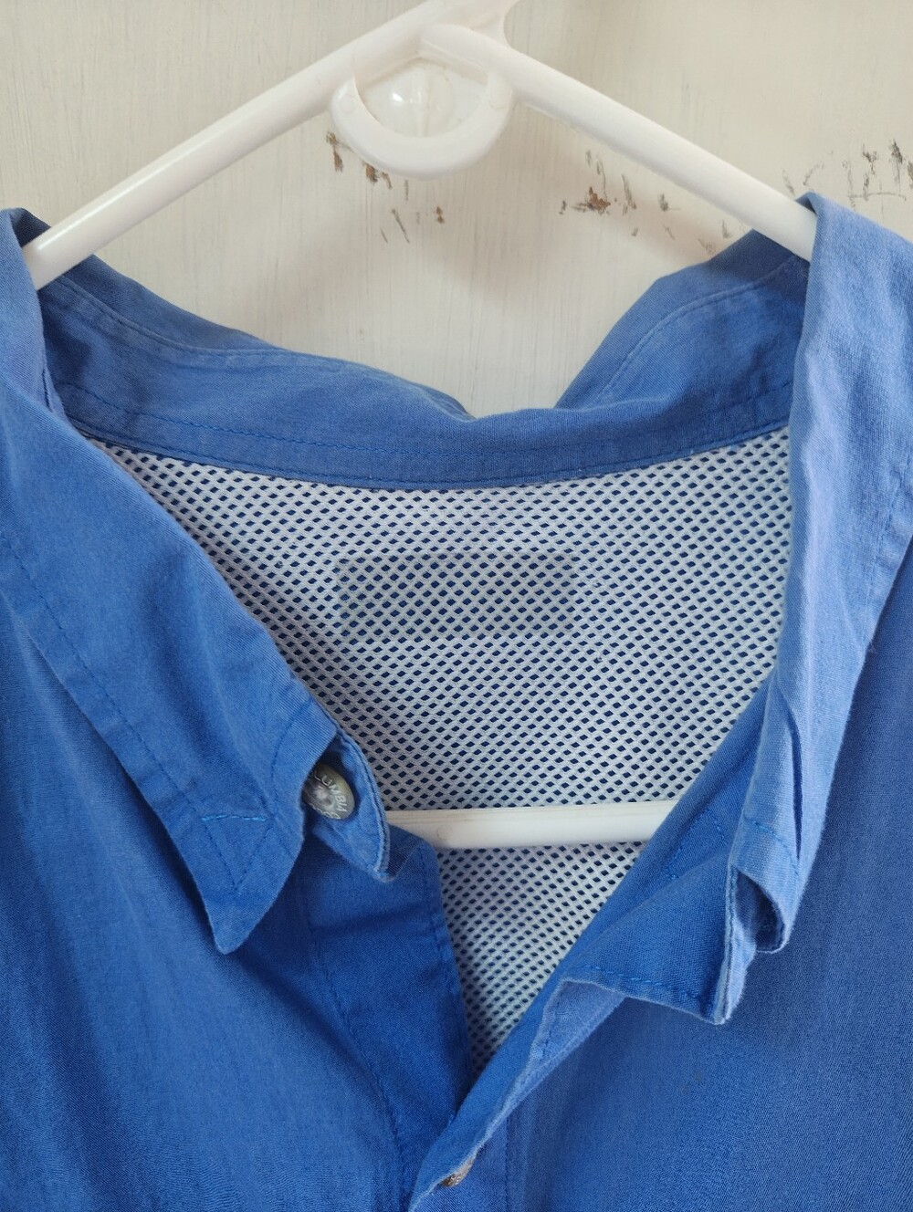 Columbia PFG Men’s Blue Short Sleeve Fishing Shirt XXL - Picture 3 of 10